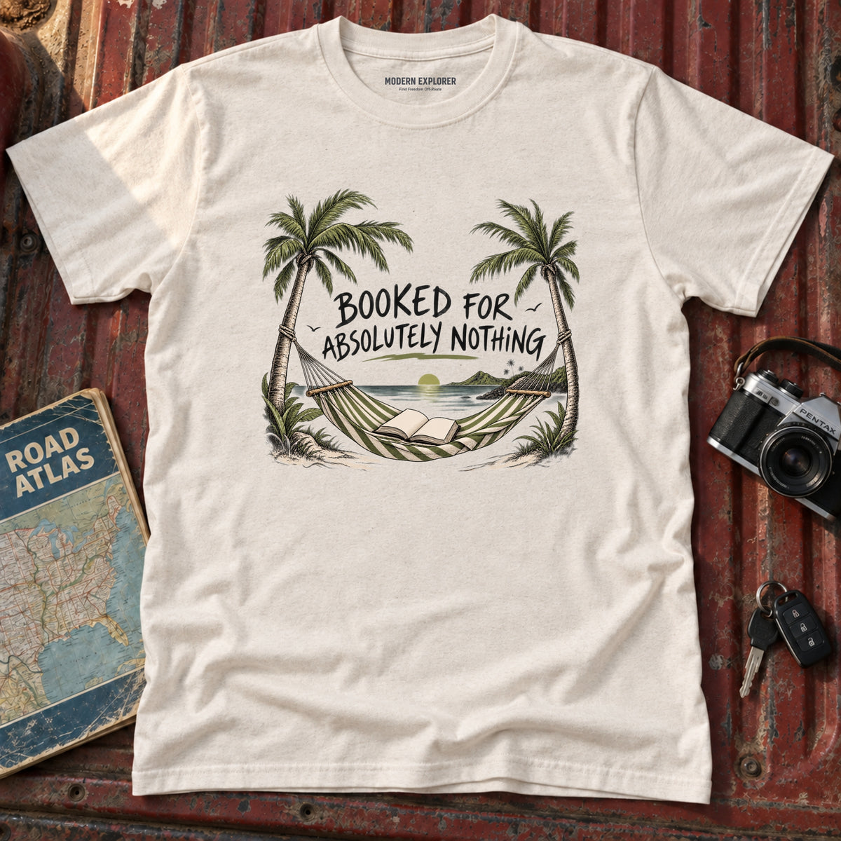 "Booked for Absolutely Nothing" Graphic Tee