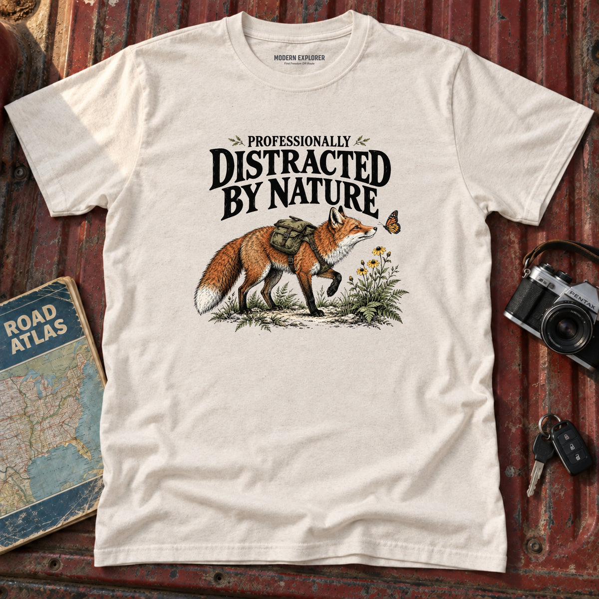 "Distracted by Nature" Tee