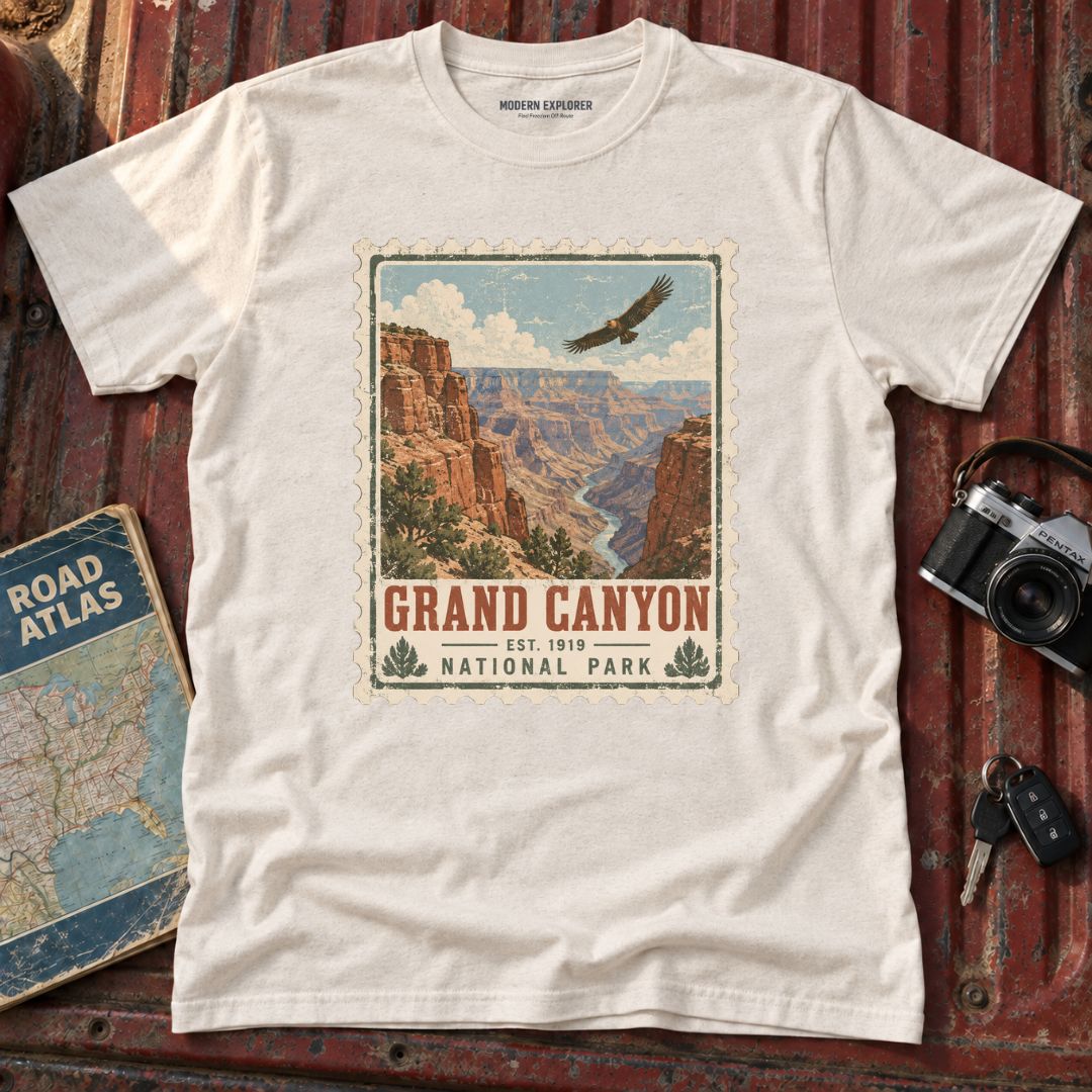 Grand Canyon Stamp Graphic Tee