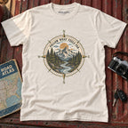 Follow What Feels Far Compass Tee