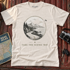 "Take The Scenic Way" Vintage Travel Tee