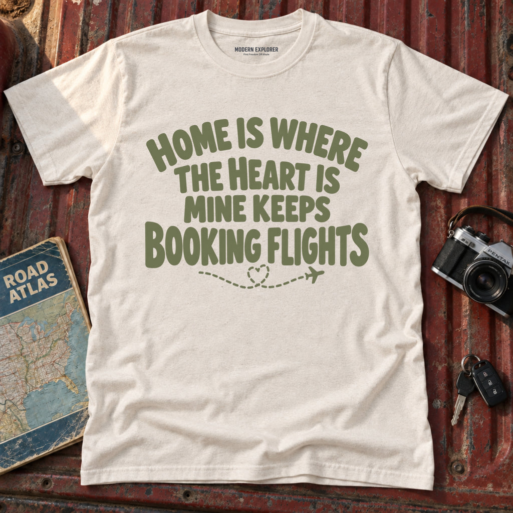 'Home is Where the Heart Is' Graphic Tee