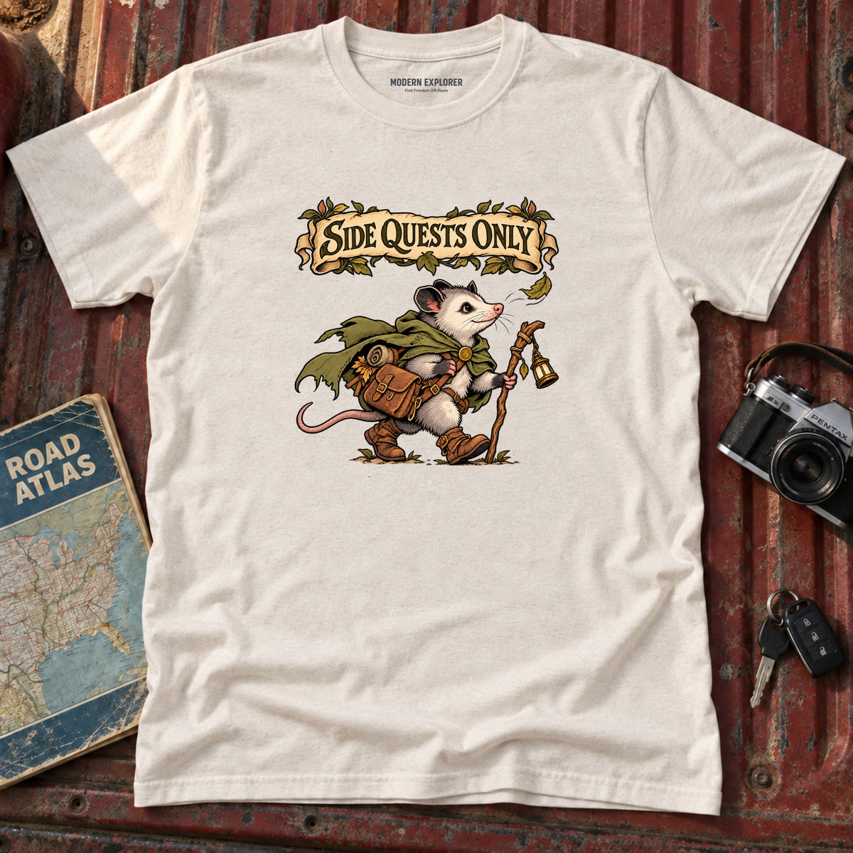 "Side Quests Only" Graphic Tee