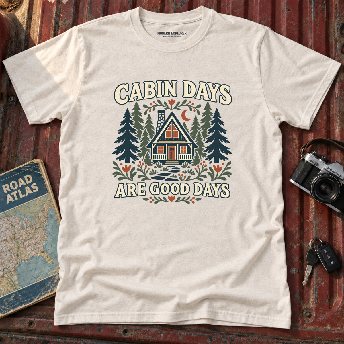 'Cabin Days are Good Days' Graphic Tee