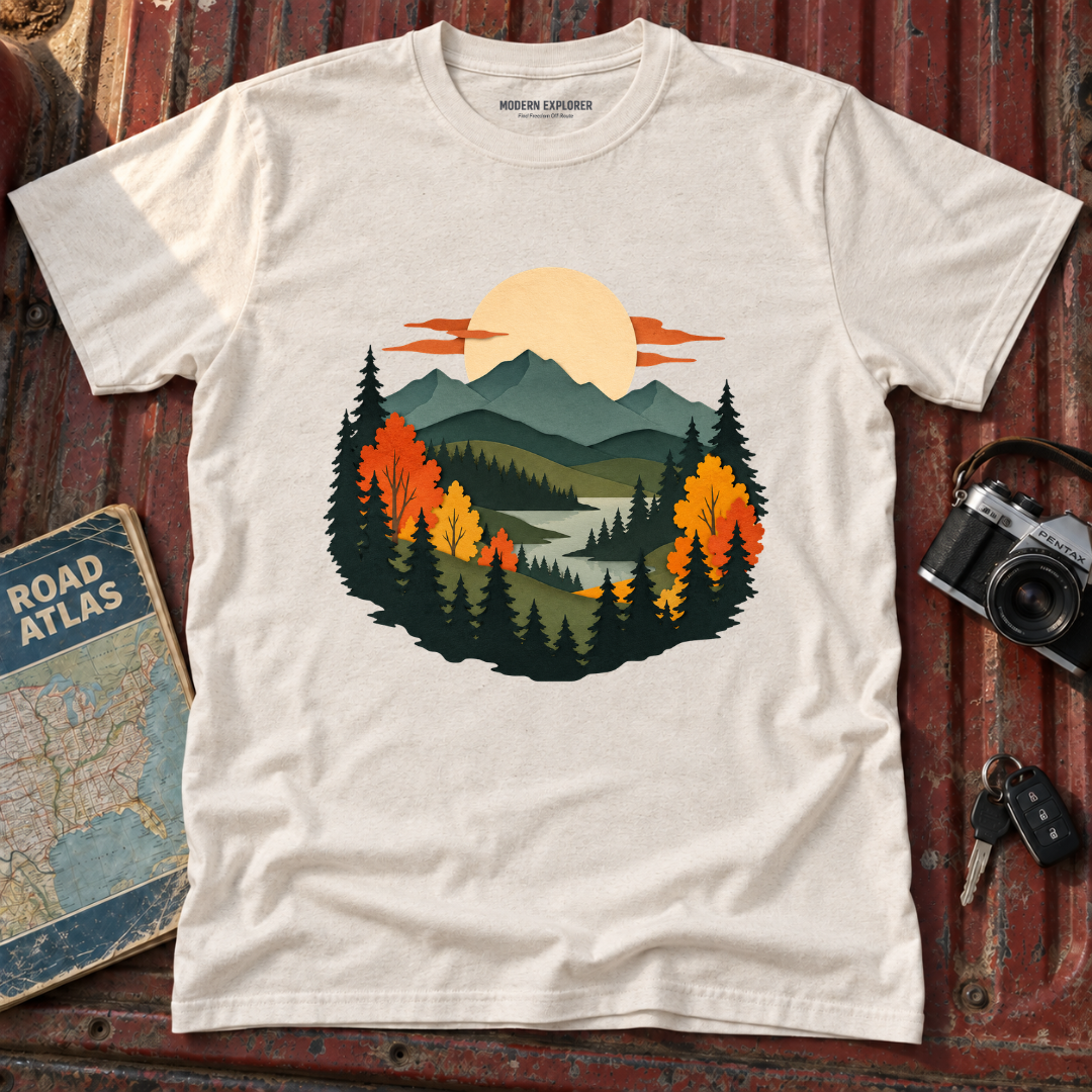 Sunset On The Mountain Tee