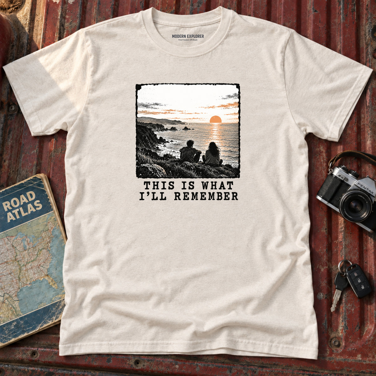 "This is what I'll Remember" Adventure Tee