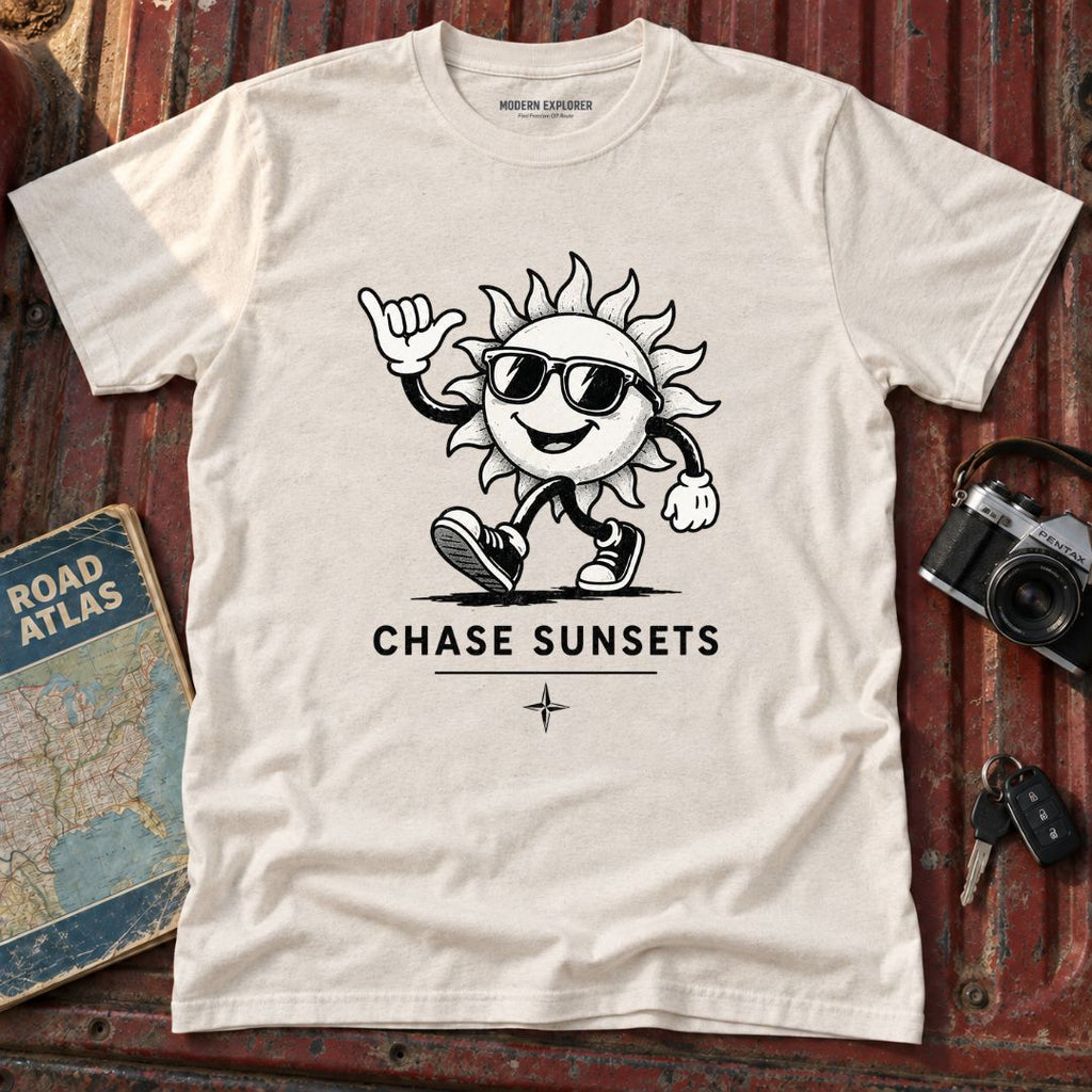 "Chase Sunsets" Graphic T-Shirt