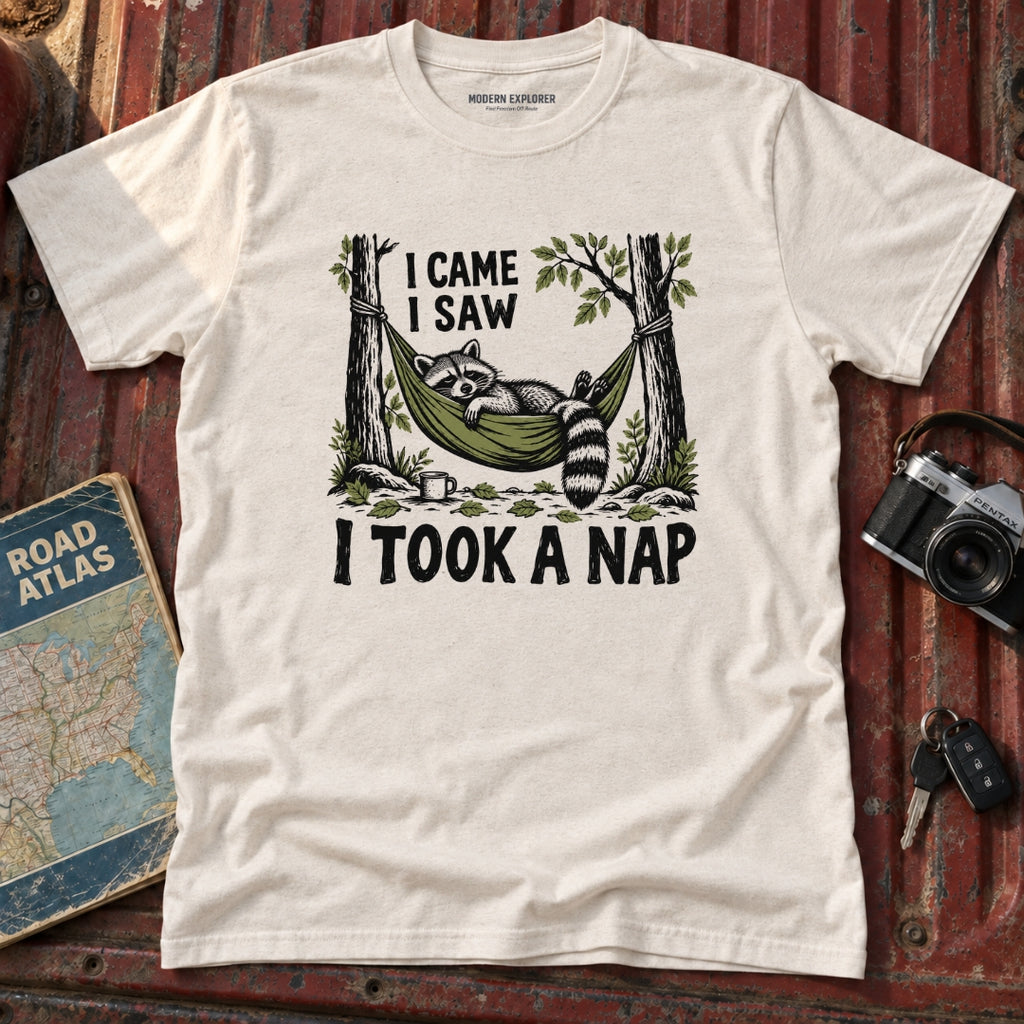 "I Came I Saw I Took a Nap" Graphic Tee