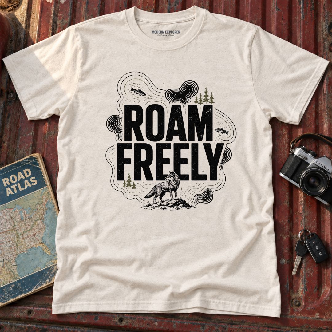 Roam Freely Adventure Graphic