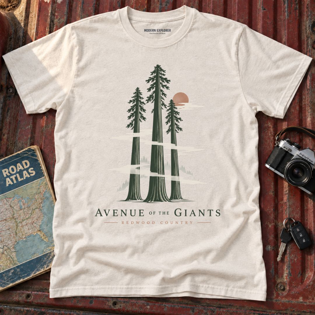 'Avenue of the Giants' Redwoods Graphic Tee