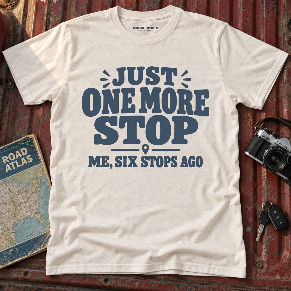 "Just One More Stop" Graphic Tee