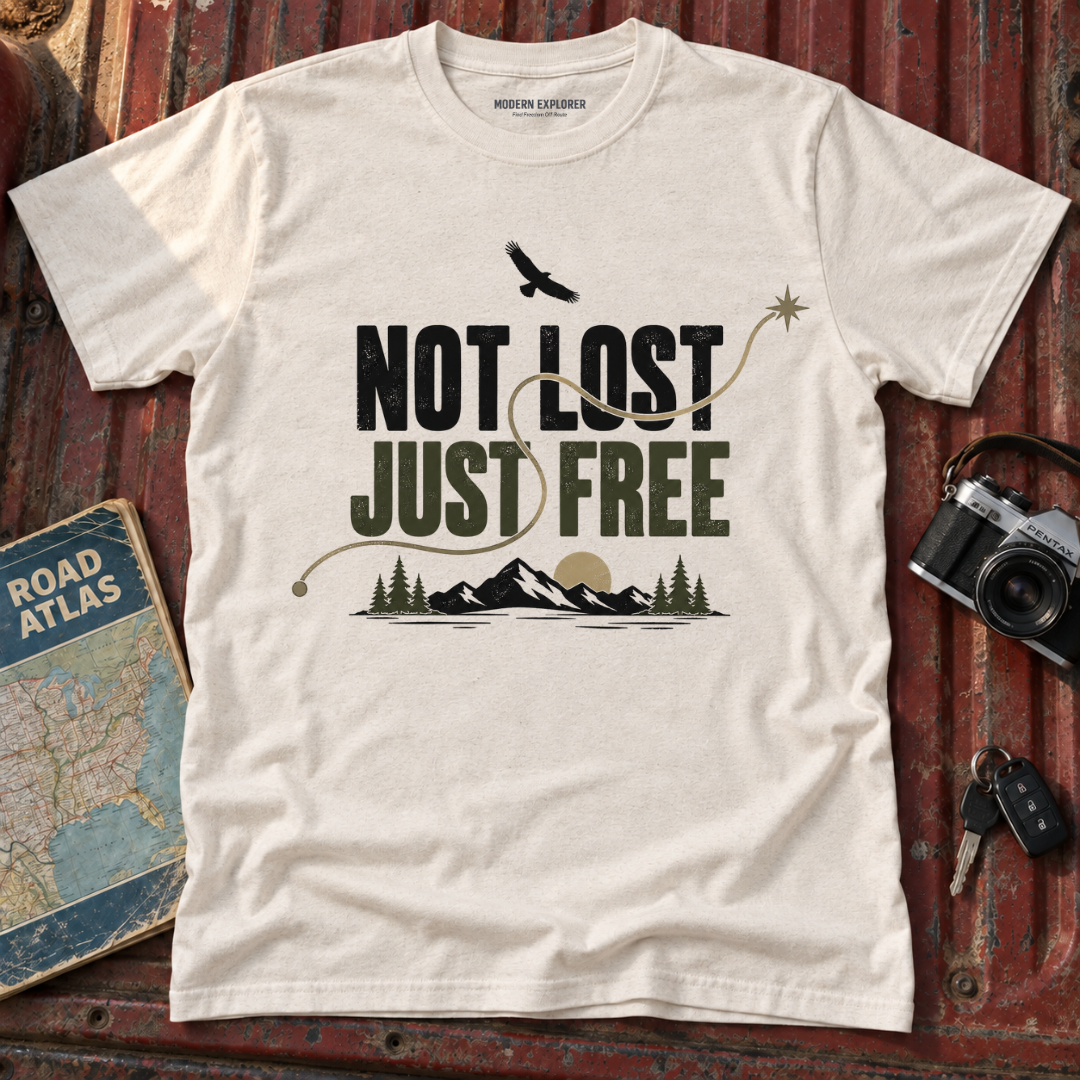 Not Lost Just Free T-Shirt