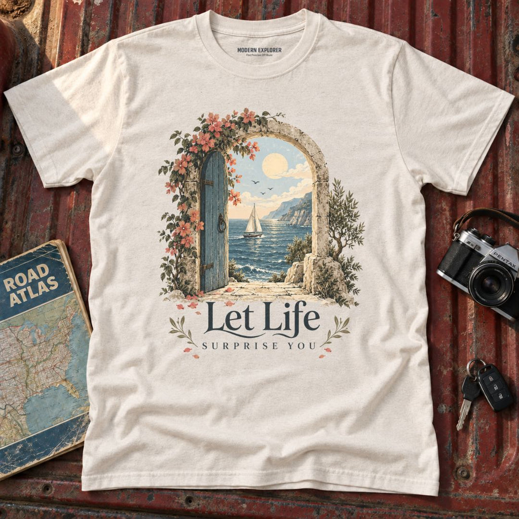 "Let Life Surprise You" Graphic Tee