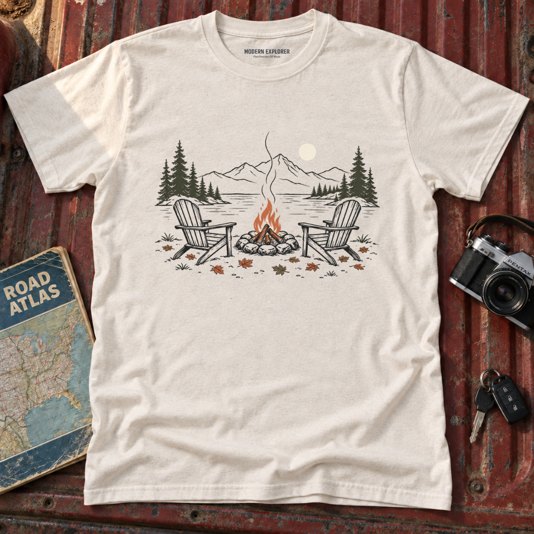 Campfires and Good Company Tee