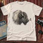 Buffalo Meets Butterfly Tee