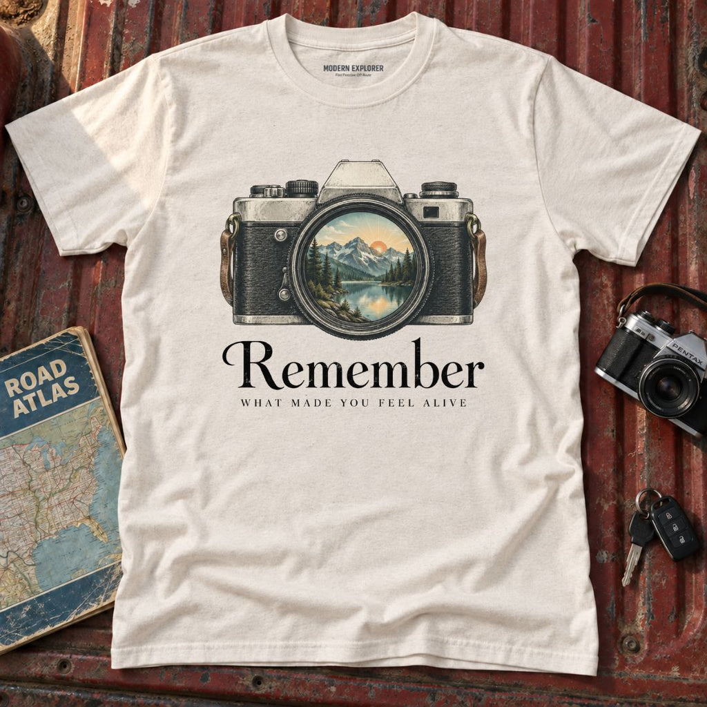 "Remember What Made You Feel Alive" Graphic Tee