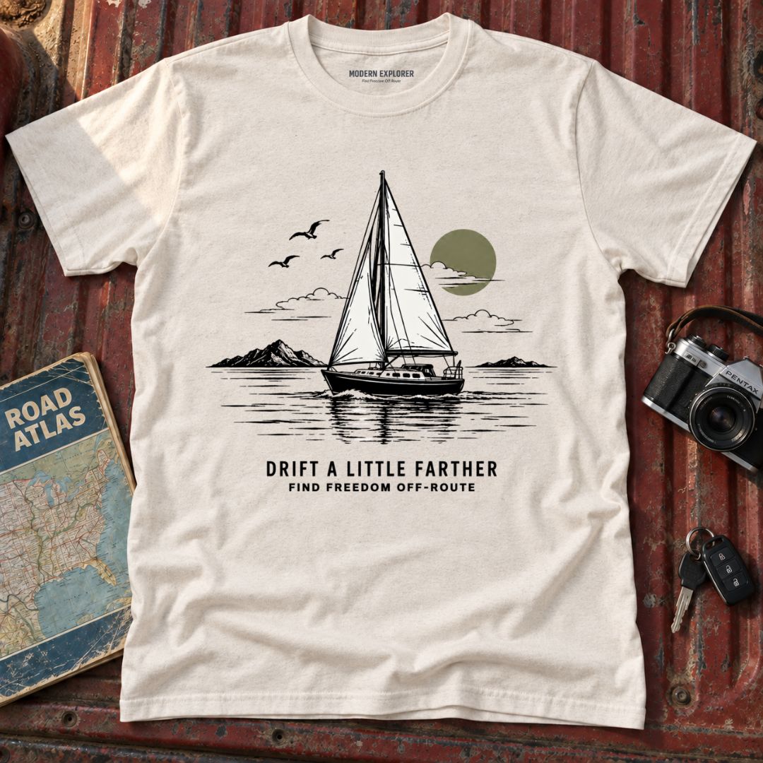 'Drift a Little Farther' Nautical Graphic Tee