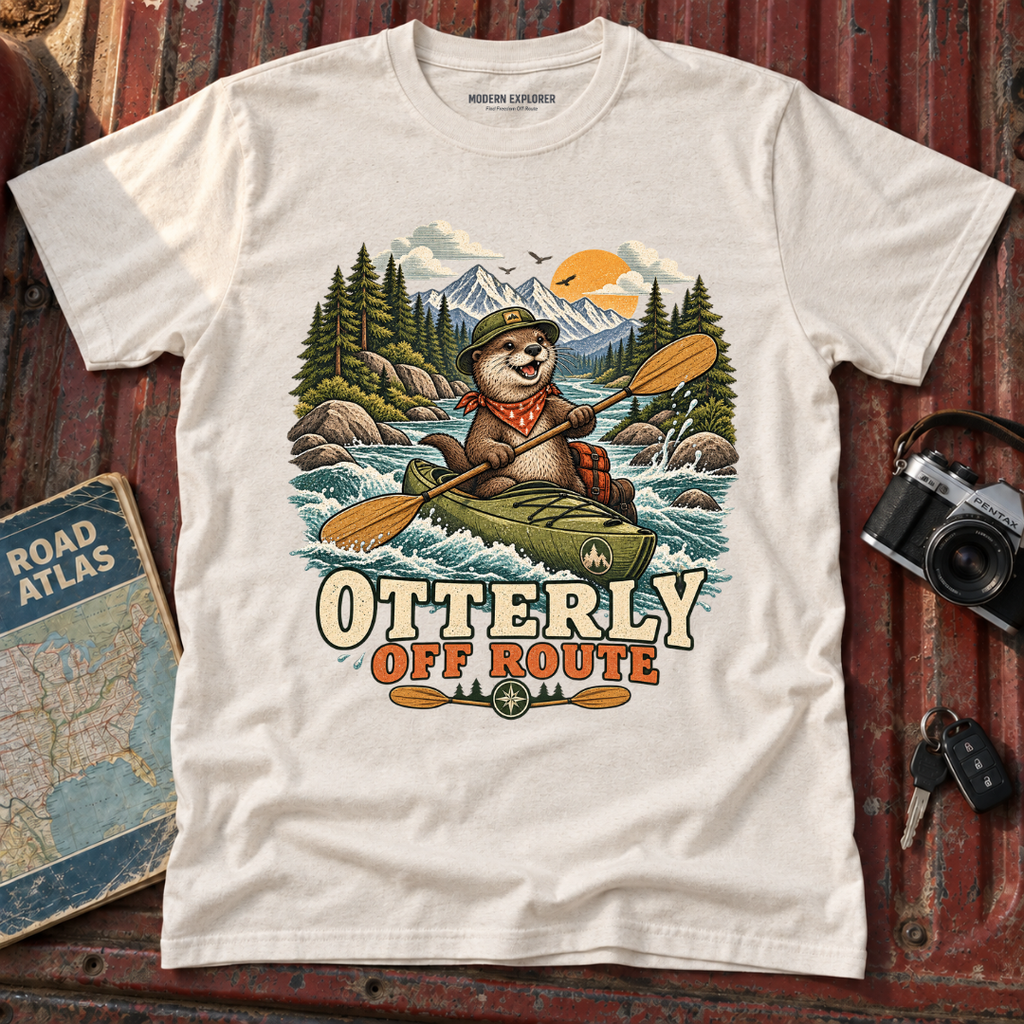 Otterly Off Route Graphic Tee
