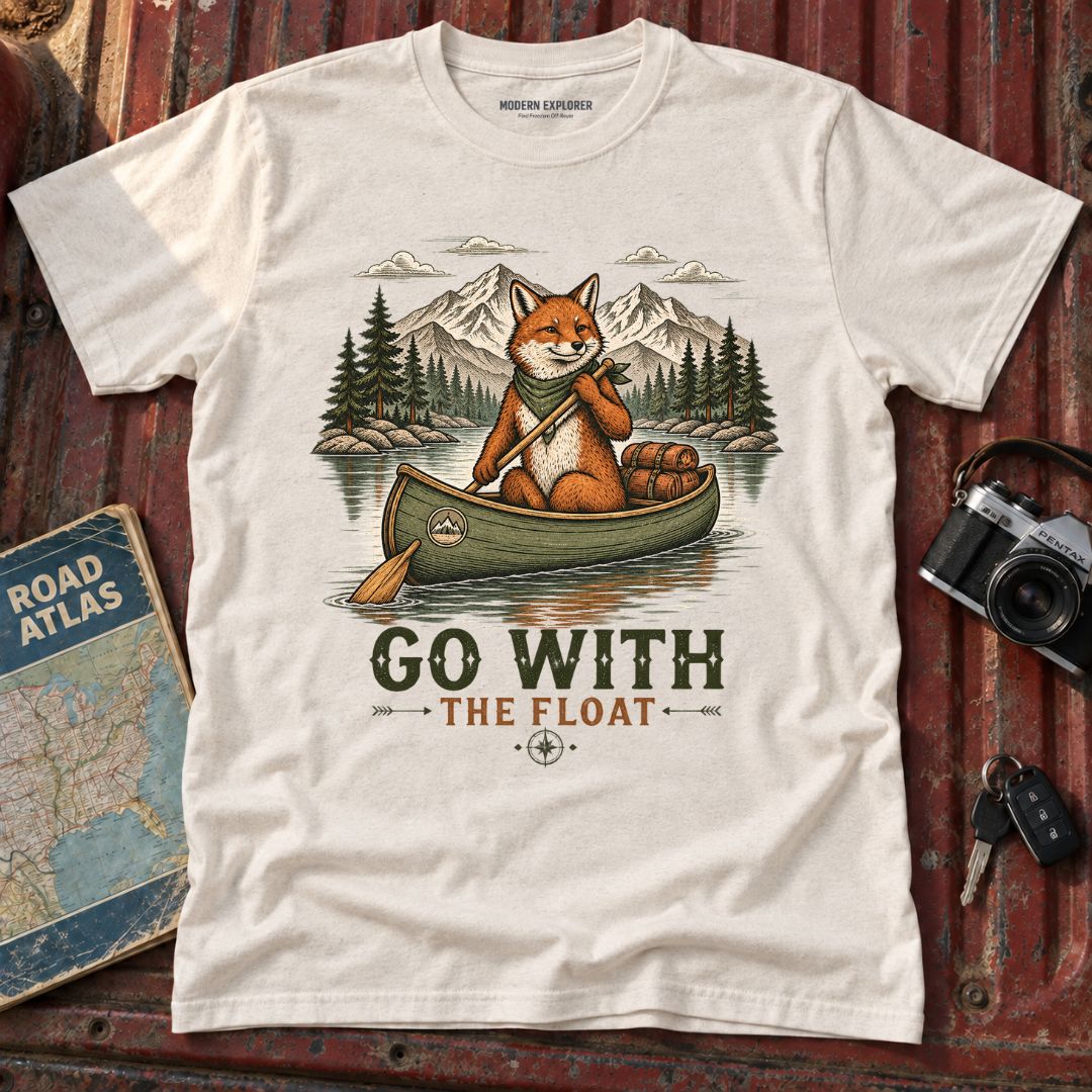 'Go With The Float' Adventure Tee