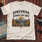 Somewhere Between Summer and Snow Tee