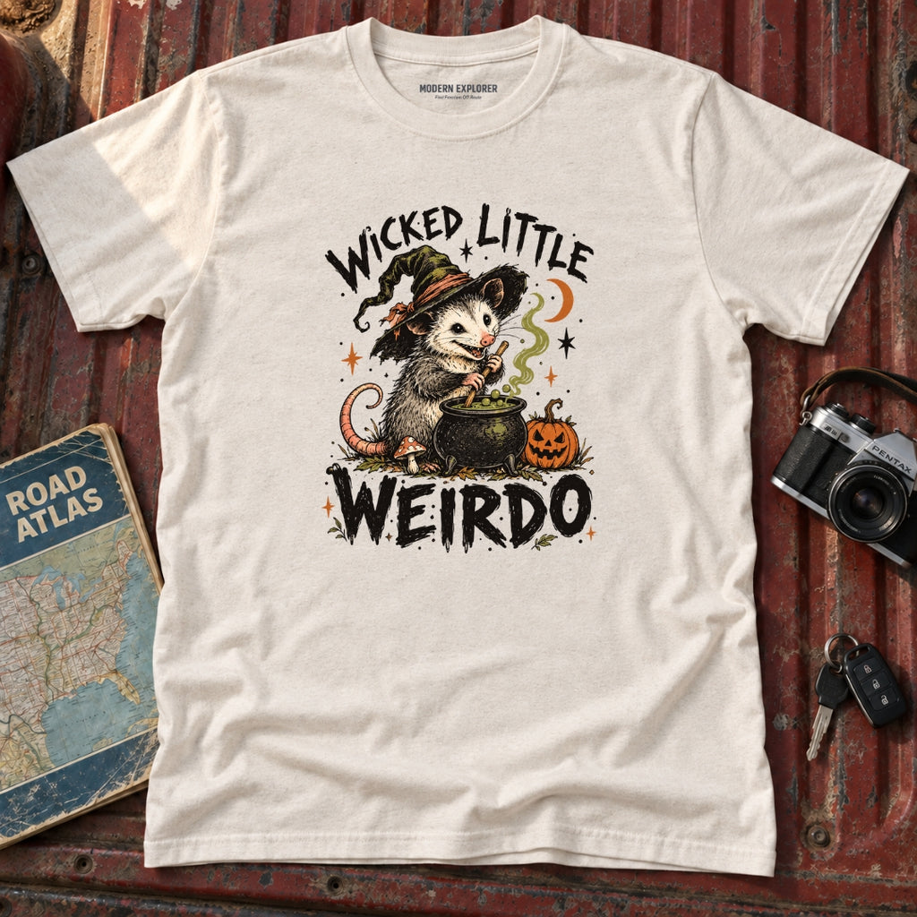 "Wicked Little Weirdo" Halloween Graphic Tee