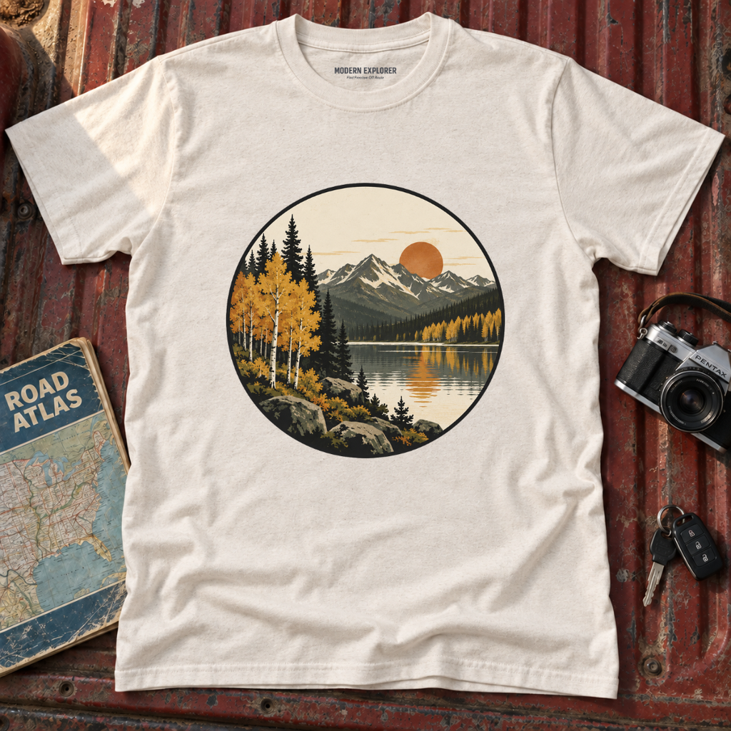 Fall Mountains Adventure Tee