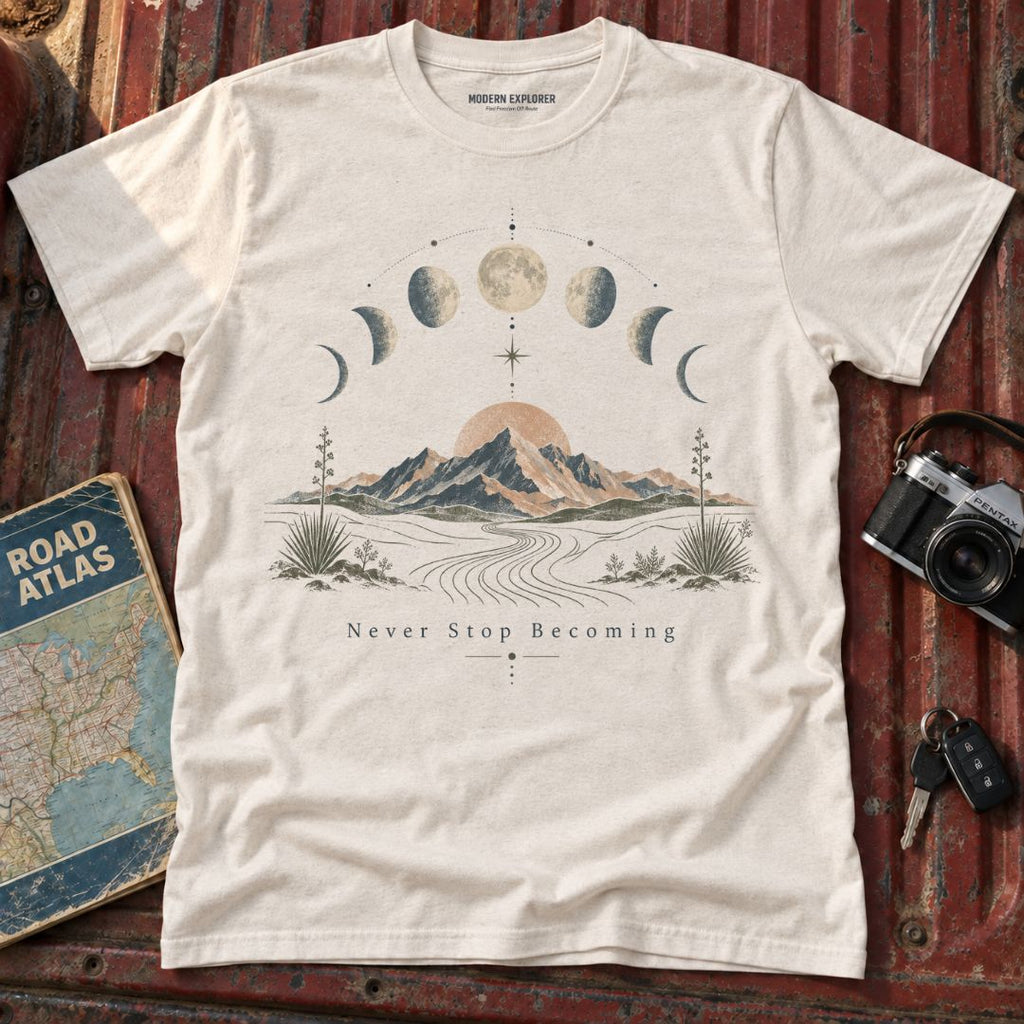 "Never Stop Becoming" Graphic Tee