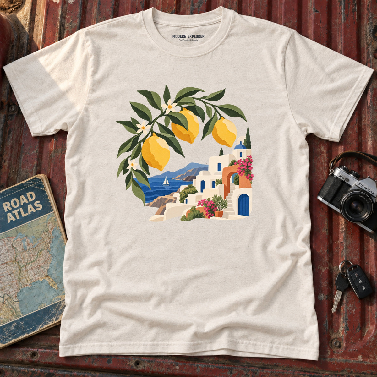 Mediterranean Lemon Grove Tee