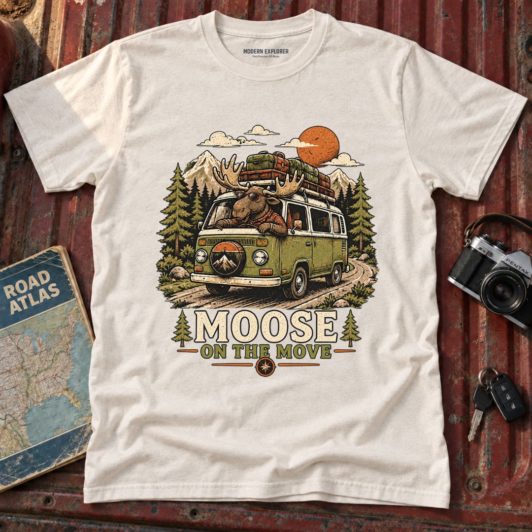Moose On The Move T-Shirt