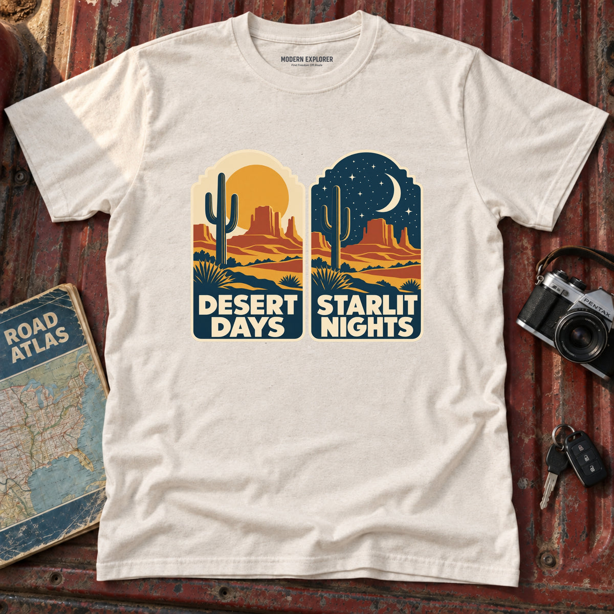 'Desert Days Starlit Nights' Graphic Tee