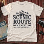 'Scenic Route' Mountain Road Graphic Tee