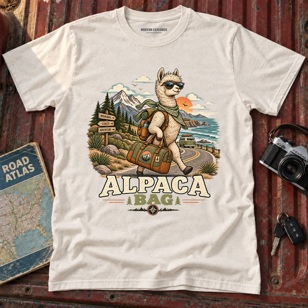 Alpaca Bag Adventure Tee