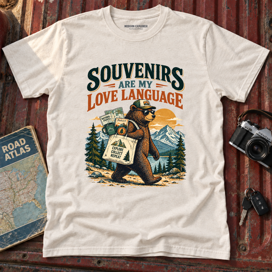 'Souvenirs Are My Love Language' Travel Graphic Tee