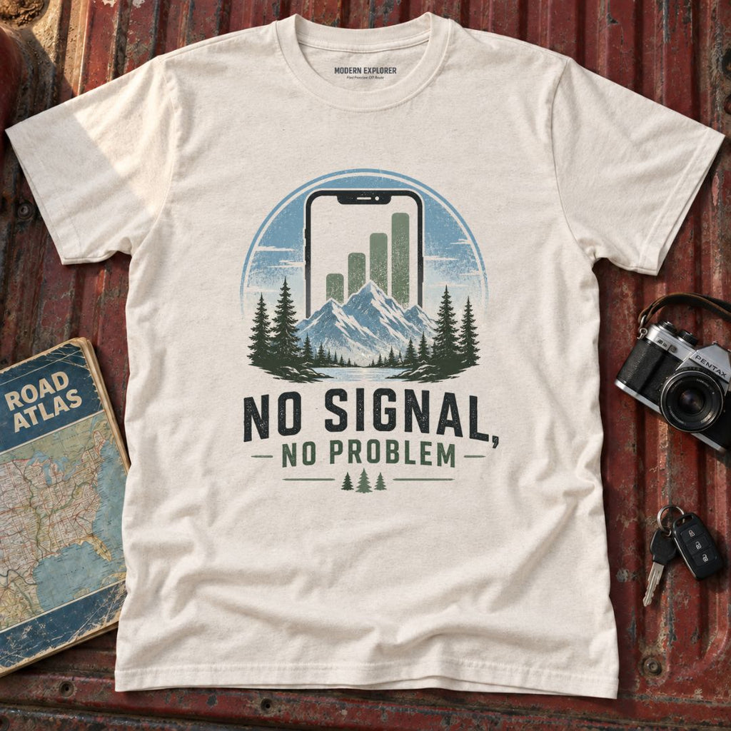 'No Signal, No problem' Graphic Tee