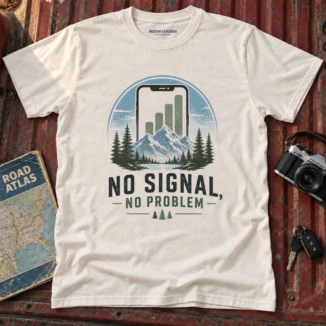 'No Signal, No problem' Graphic Tee