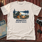 "Moments Worth While" Beach Tee