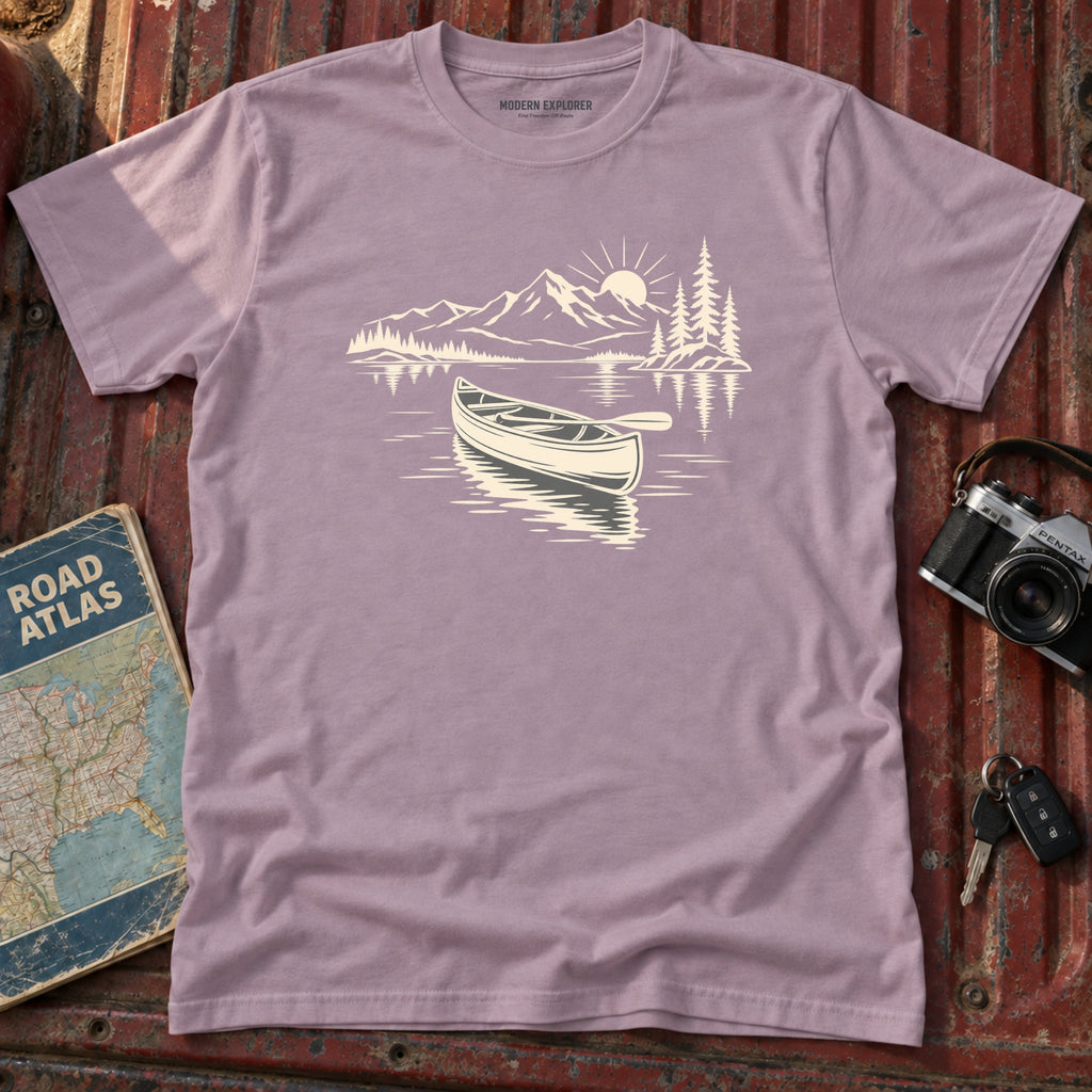 Quiet Waters Canoe Tee