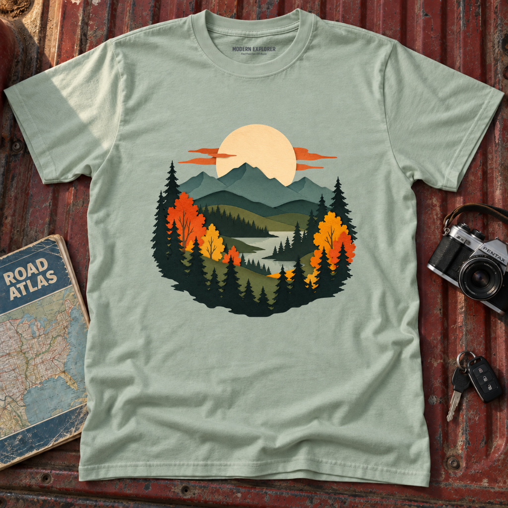Sunset On The Mountain Tee