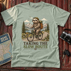 "Taking the Slow Route" Outdoor Adventure Tee