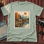 Vintage Mountain Stamp T-Shirt