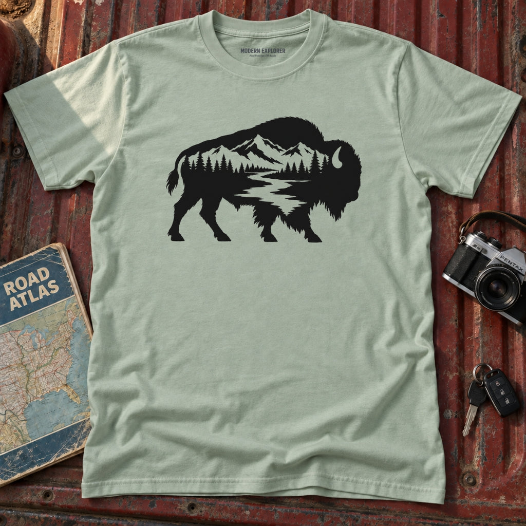 Untamed Spirit Bison Tee