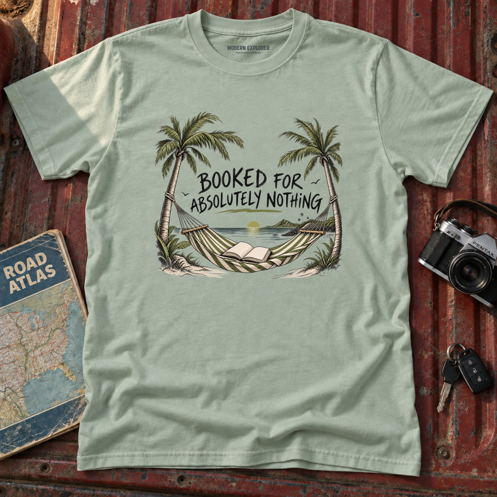 "Booked for Absolutely Nothing" Graphic Tee
