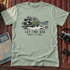"Let the Sea Sort it Out" Beach Tee