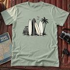 'Coastal State of Mind' Surf Graphic Tee