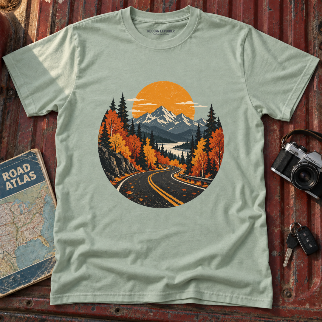 Fall Scenic Sunset T-Shirt