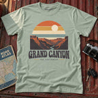 Grand Canyon Retro Sunset Tee