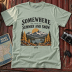 Somewhere Between Summer and Snow Tee