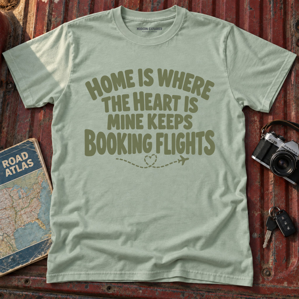 'Home is Where the Heart Is' Graphic Tee