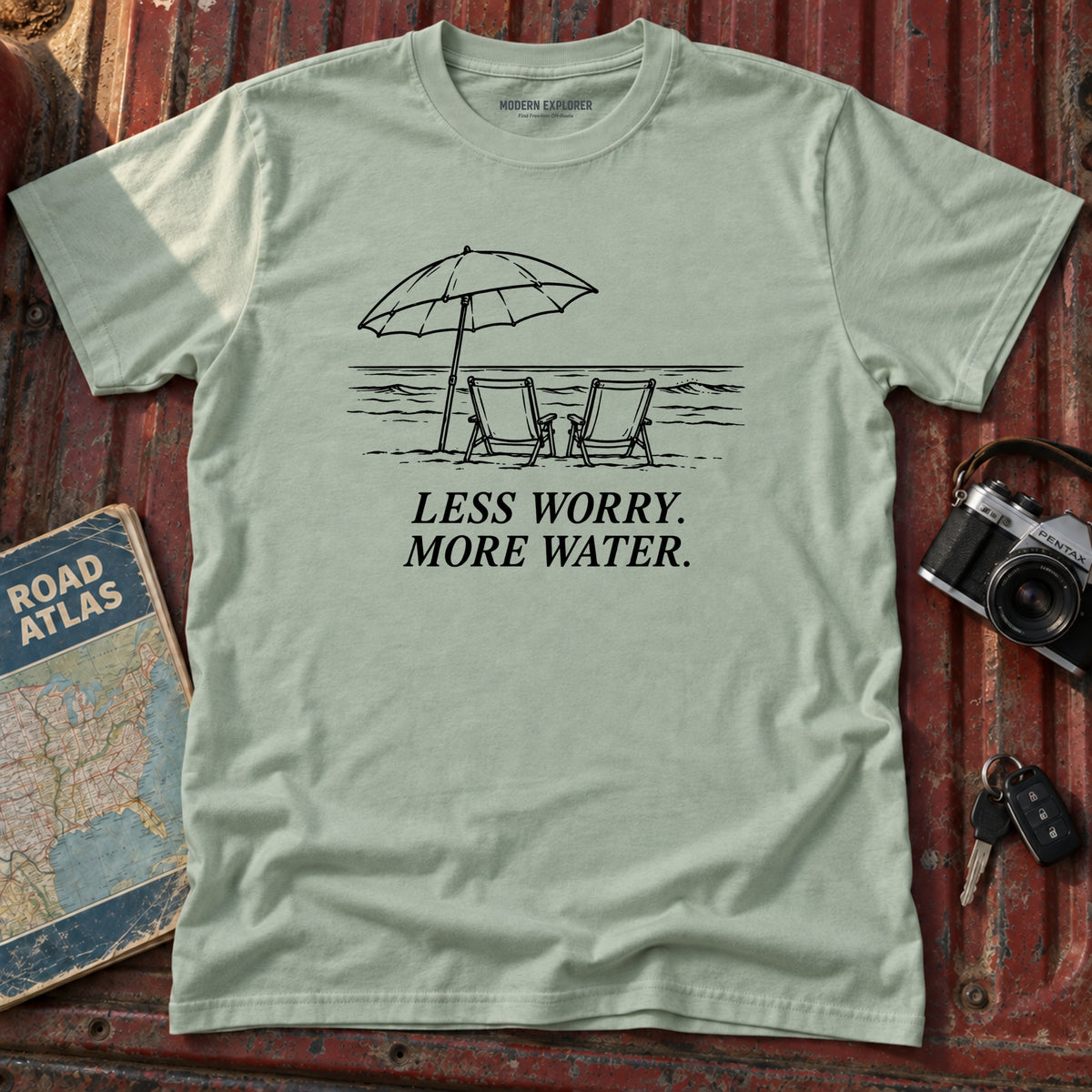 Less Worry Beach Tee