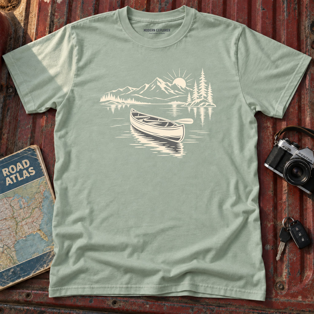 Quiet Waters Canoe Tee
